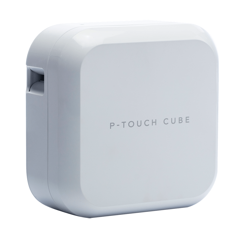 P-touch CUBE Plus PT-P710BTH Rechargeable Label Printer with Bluetooth (White) 2